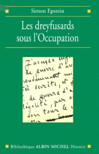 Les Dreyfusards Sous L'Occupation