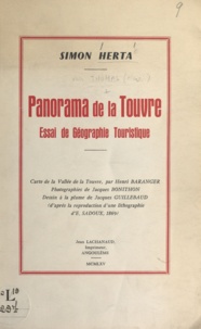 Simon Herta et Henri Baranger - Panorama de la Touvre - Essai de géographie touristique.