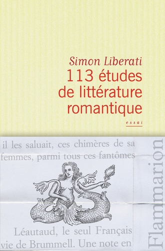 113 études de littérature romantique - Occasion