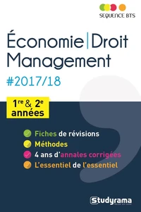 Economie-Droit et Management 1re et 2e année BTS tertiaires