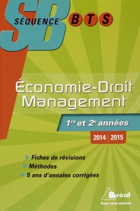 Economie-Droit et Management BTS tertiaires 1re et 2e années