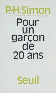Pour un garçon de 20 ans