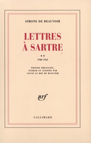 Lettres à Sartre. Tome 2, 1940-1963