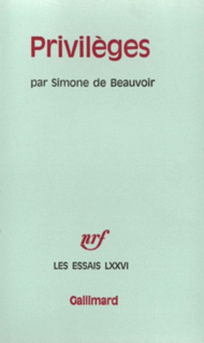 Simone de Beauvoir - Privileges.