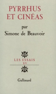 Livre anglais gratuit télécharger le pdf Pyrrhus et Cinéas DJVU par Simone de Beauvoir en francais 9782070205080