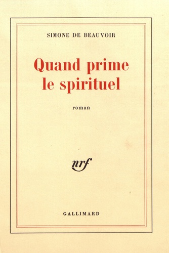 Quand prime le spirituel