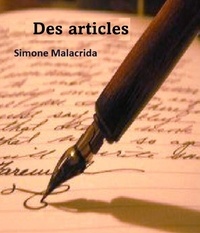  Simone Malacrida - Des articles.