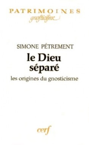 Simone Pétrement - Dieu Separe.