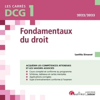 Fondamentaux du droit DCG 1