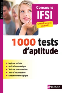 1000 tests d'aptitude concours IFSI