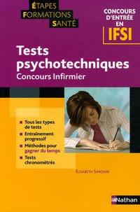 Concours d'entrée en IFSI Tests psychotechniques