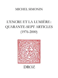 L'encre et la lumière