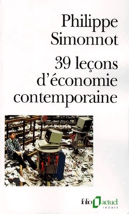 39 leçons d'économie contemporaine