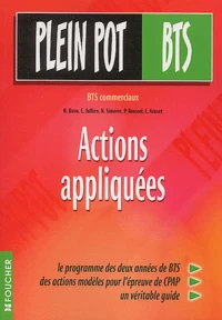 Actions appliquées BTS commerciaux
