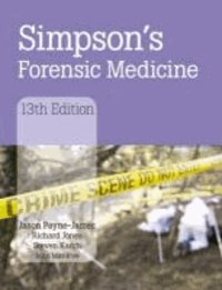 Simpson's Forensic Medicine.