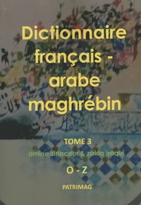 Dictionnaire français-arabe maghrébin