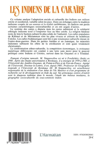 Les Indiens de la Caraïbe. Tome 3, Tradition et modernité : contribution à la géographie de l'adaptation socio-culturelle