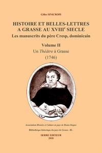 Histoire et belles-lettres à Grasse au XVIIIe siècle