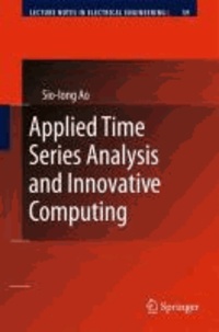 Sio-Iong Ao - Applied Time Series Analysis and Innovative Computing.