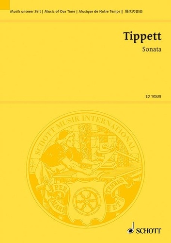 Sir michael Tippett - Music Of Our Time  : Sonata for four Horns - 4 horns. Partition d'étude..