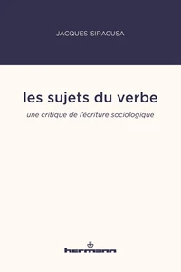 Les sujets du verbe