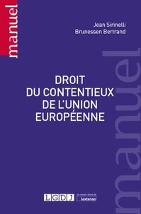 Droit du contentieux de l'Union Européenne