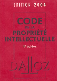 Code de la propriété intellectuelle 2004