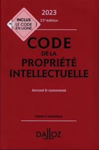 Code de la propriété intellectuelle