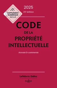 Code de la propriété intellectuelle