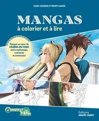 Mangas à colorier et à lire : Odyssian Blaze