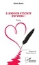 Sissi Sarr - L'amour s'écrit en vers !.