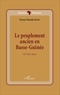 Sixeau Daouda Koné - Le peuplement ancien en Basse-Guinée - XIIe-XIXe siècles.