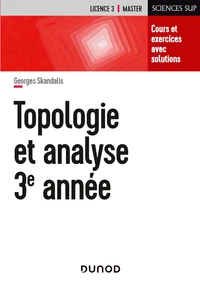 Topologie et analyse 3e année