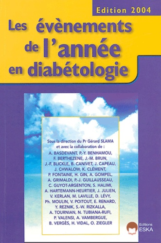  SLAMA - Les événements de l'année en diabétologie.