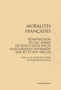 Moralités Françaises