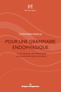 Pour une grammaire endophasique