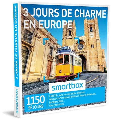 SMART & CO - Coffret 3 jours de charme en europe