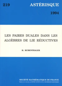 Les paires duales dans les algèbres