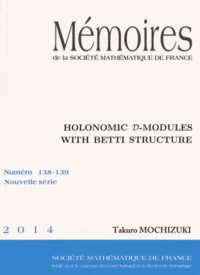 Holonomic D-modules with Betti-structure