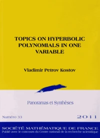 Topics on hyperbolic polynomials in one variable
