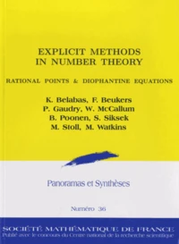 Explicit methods in number theory