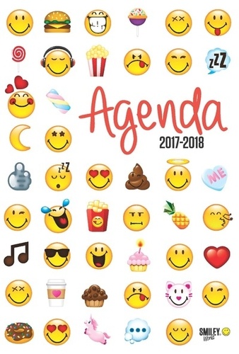 Agenda Smiley World émoticônes  Edition 2017-2018