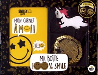  SmileyWorld - Ma boîte 100 % smile - Contient 1 carnet, 1 porte-clé en sequins réversibles, 5 stickers géants.