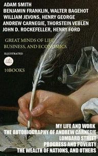Great Minds of Life, Business, and Economics (10 Books). Illustrated