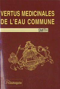 Vertus médicinales de l'eau commune