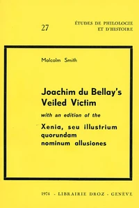Joachim du Bellay's Veiled Victim