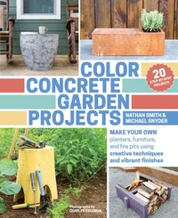 Color Concrete Garden Projects