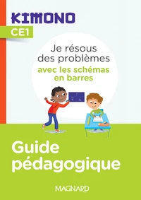 Je résous des problèmes avec les schémas en barres CE1 Kimono