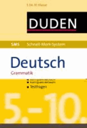 SMS Deutsch - Grammatik 5.-10. Klasse.