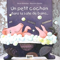 Un petit cochon dans la salle de bains...
